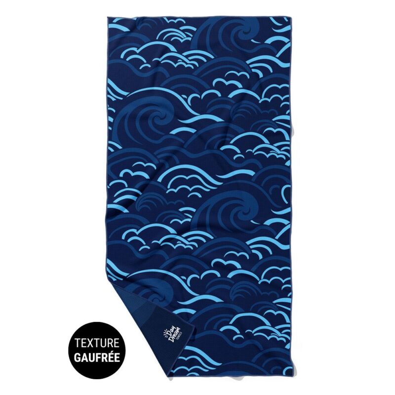 Beach towel - Ocean blue