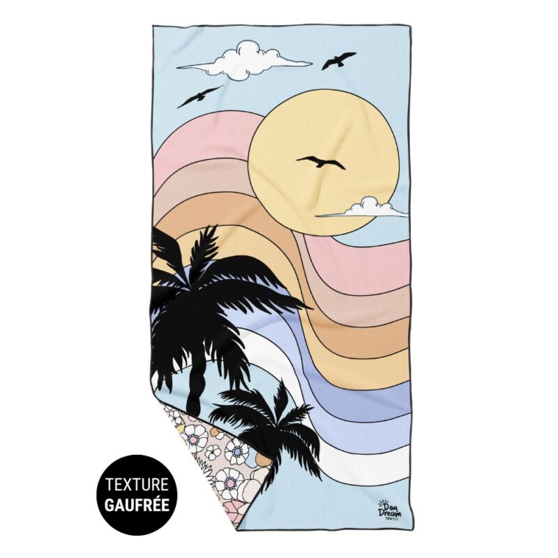 Beach towel - Groovy retro