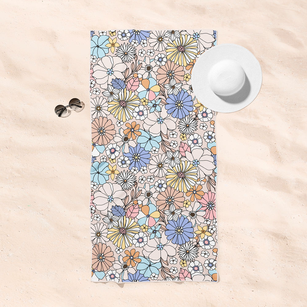 serviette groovy retro verso