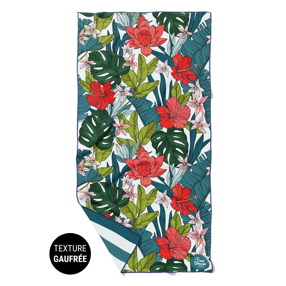 Beach towel - Tropical garden