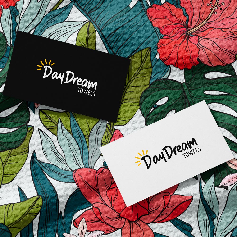 Serviette jardin tropical création québécoise Mon compte