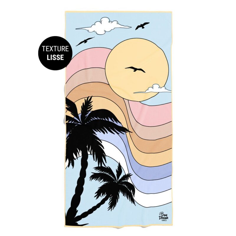 Serviette de plage - Groovy retro - LISSE