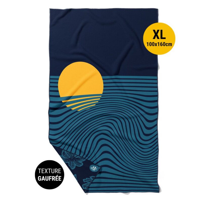 Beach towel - Hibiscus wave (Copie) (Copie) (Copie)
