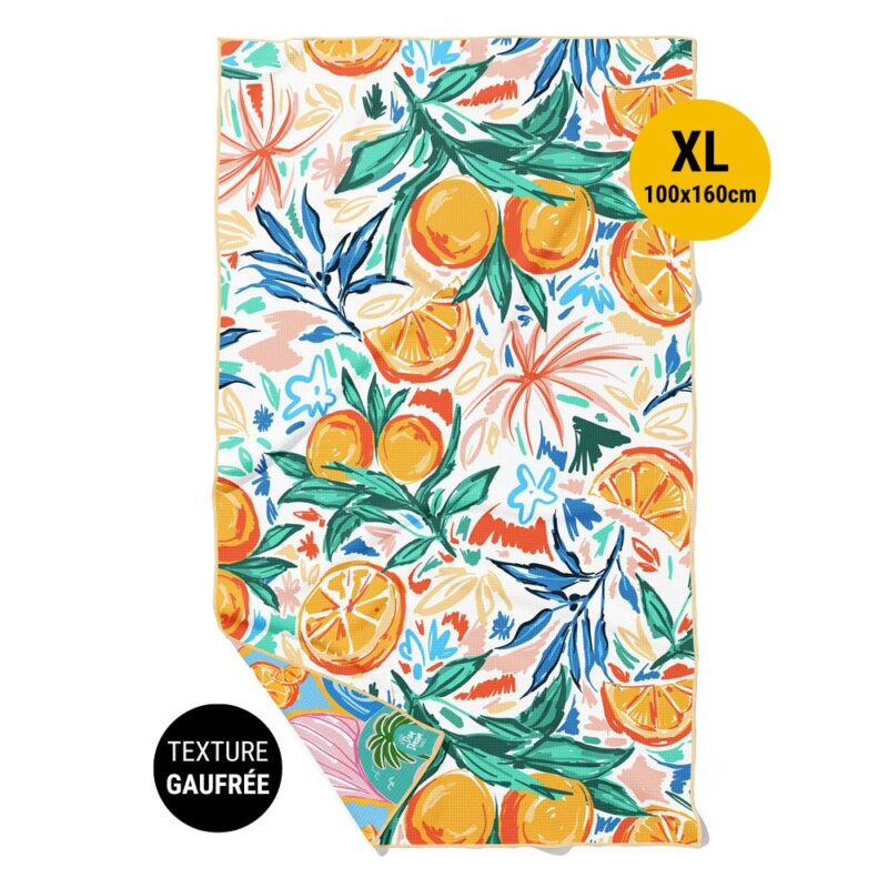Beach towel - Hibiscus wave (Copie) (Copie)