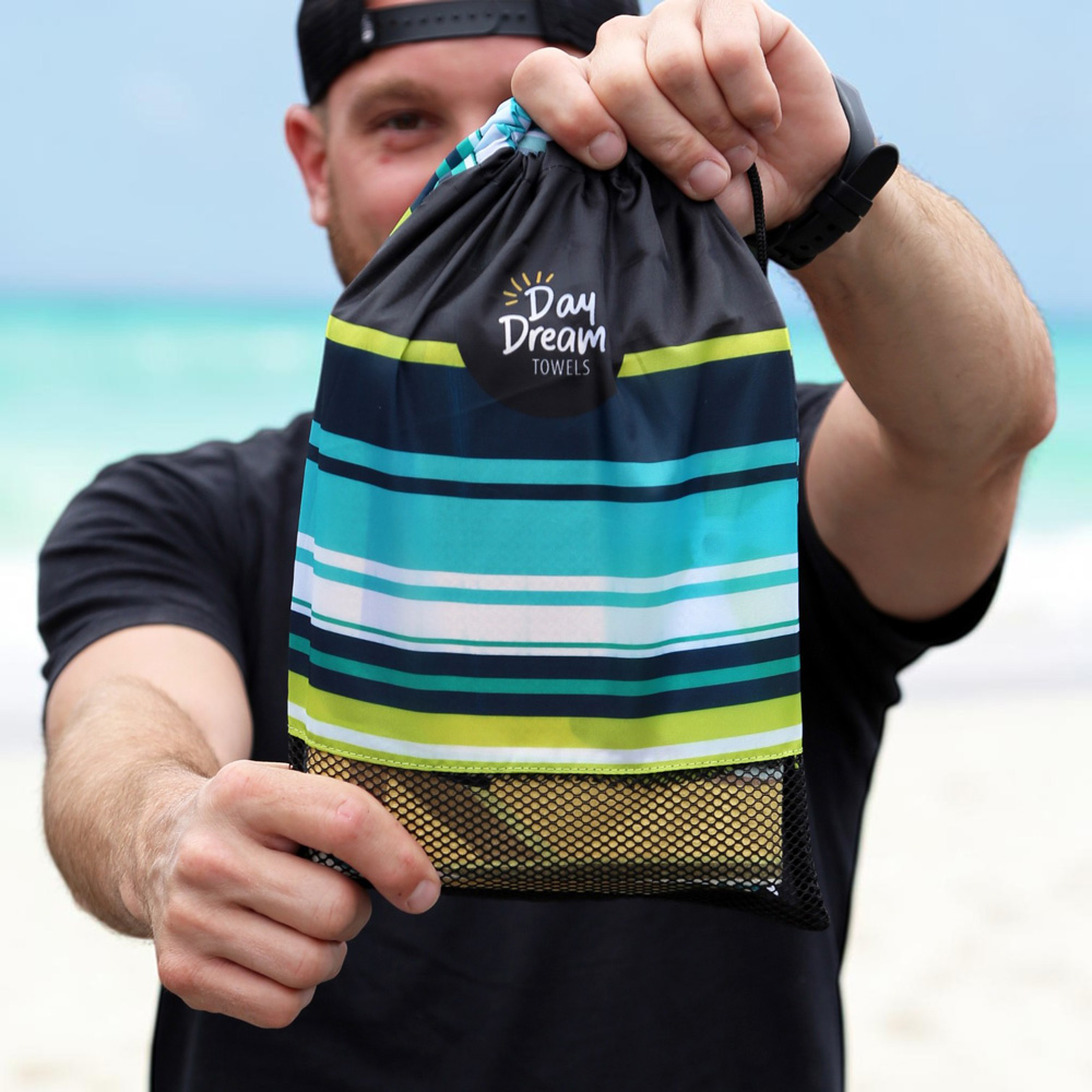 Serviette de plage - Journée ensoleillée - Gaufrée – Image 6